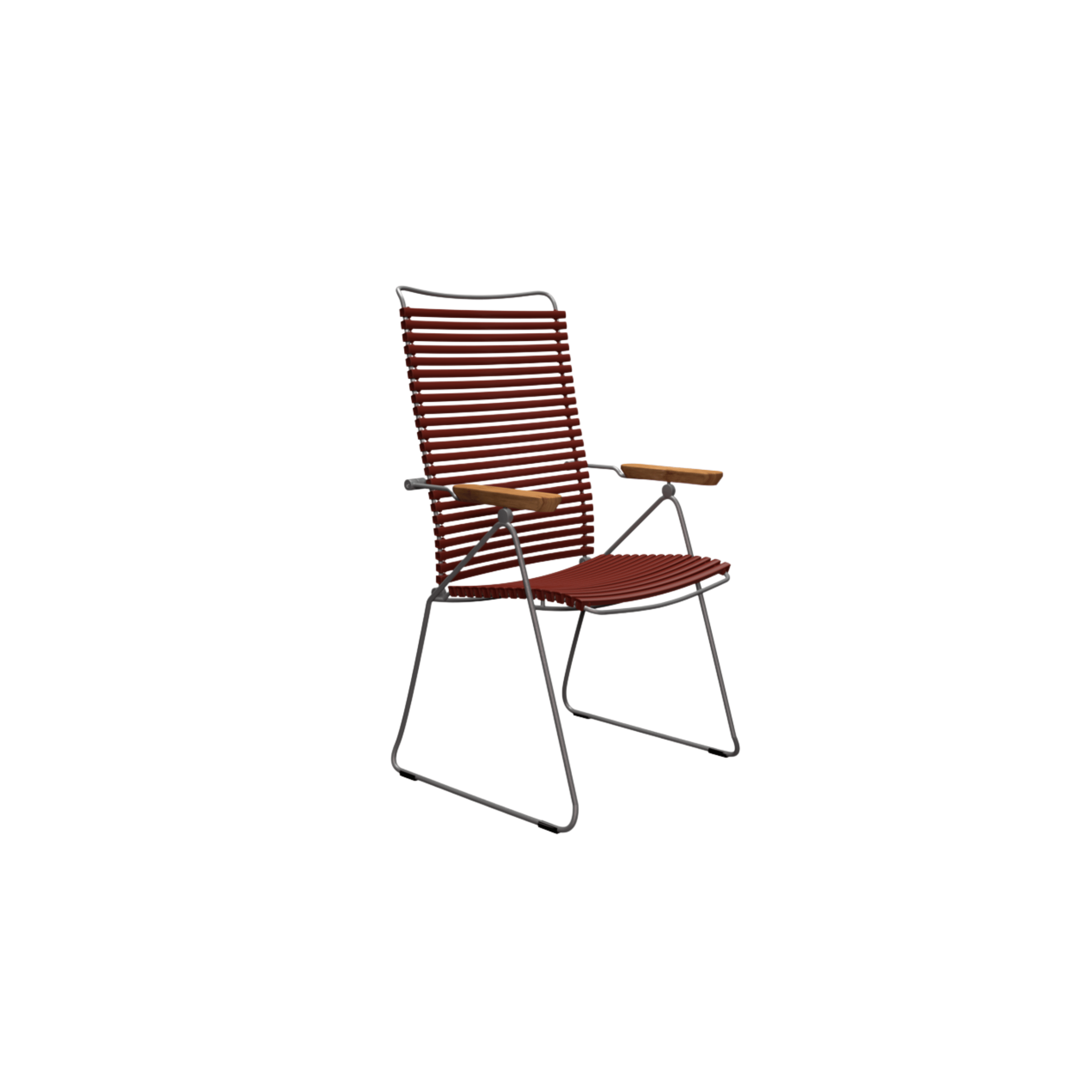 HOUE SHOP Red Click Position Chair