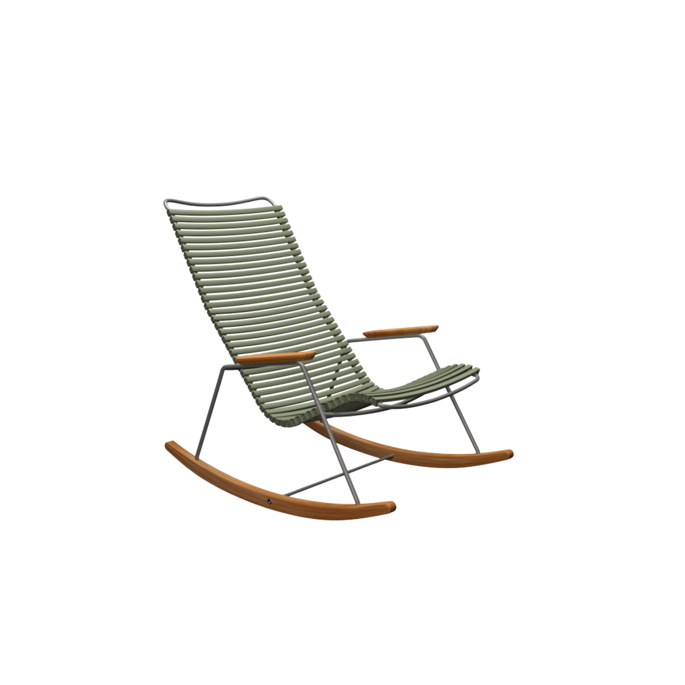 HOUE SHOP Olive Green Click Rocking Chair
