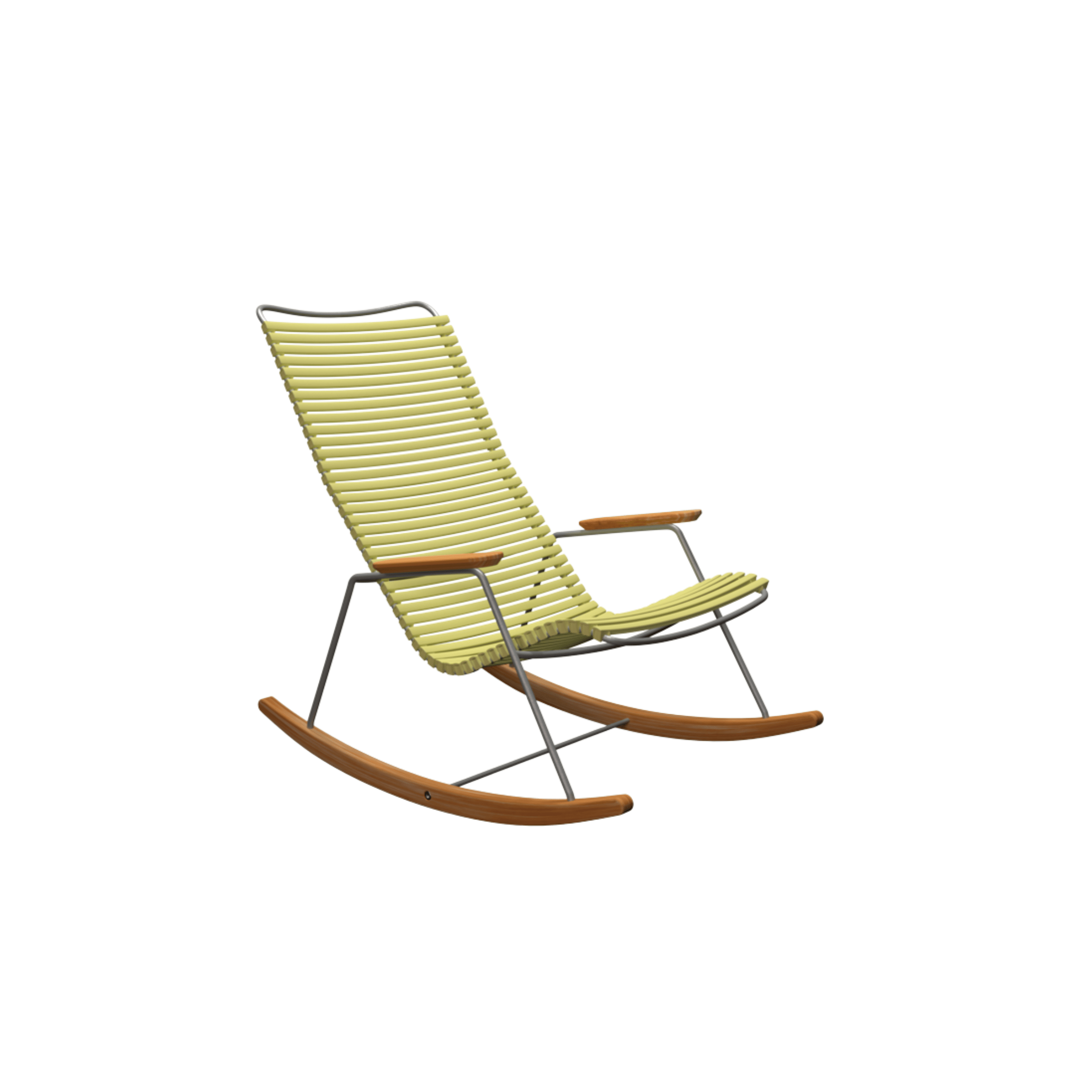 HOUE SHOP Yellow Click Rocking Chair