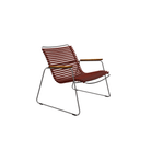 HOUE SHOP Red Click Roomy Lounge Chair