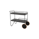 HOUE SHOP Black Click Serving Cart
