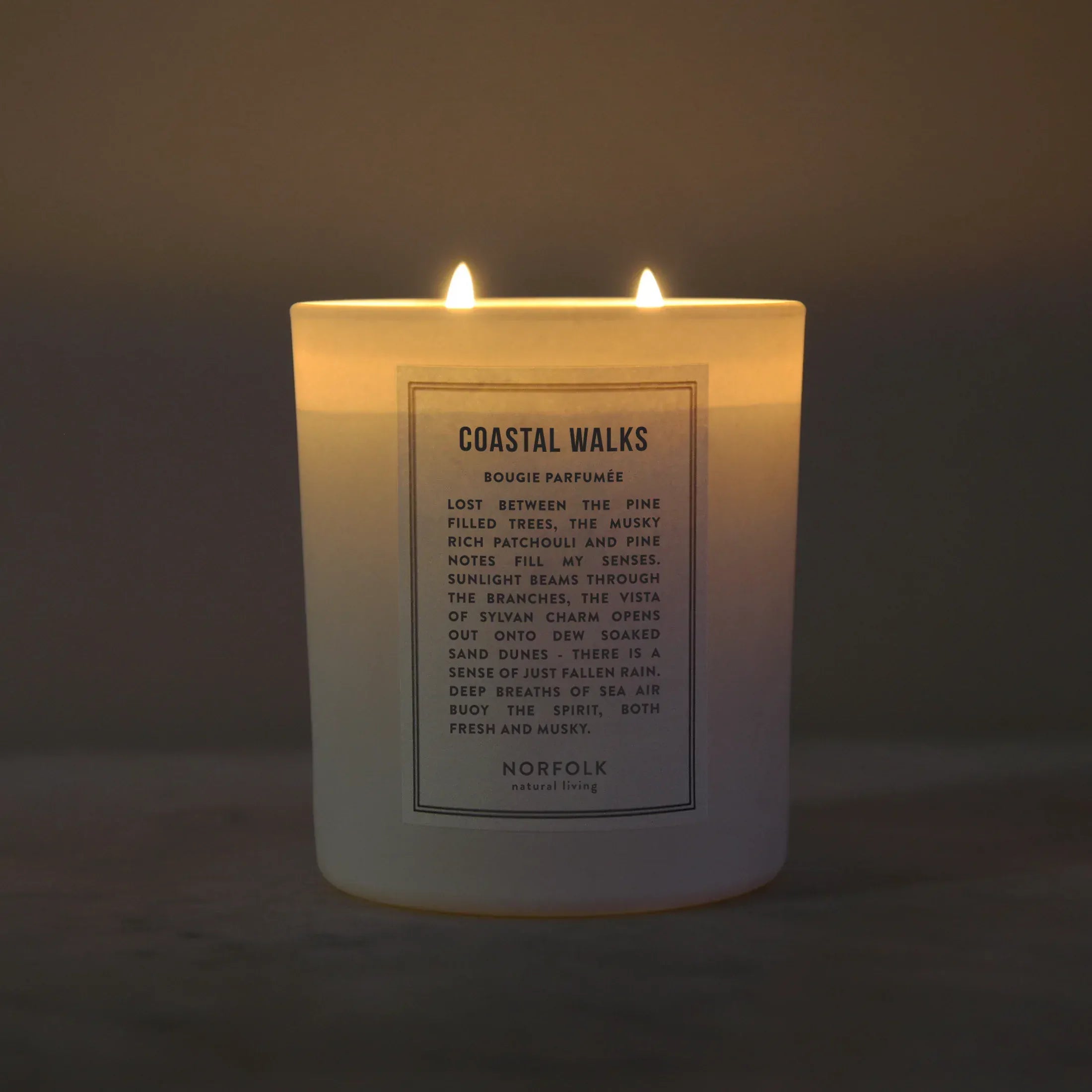 Norfolk Natural Living Candles Coastal Walks Candle