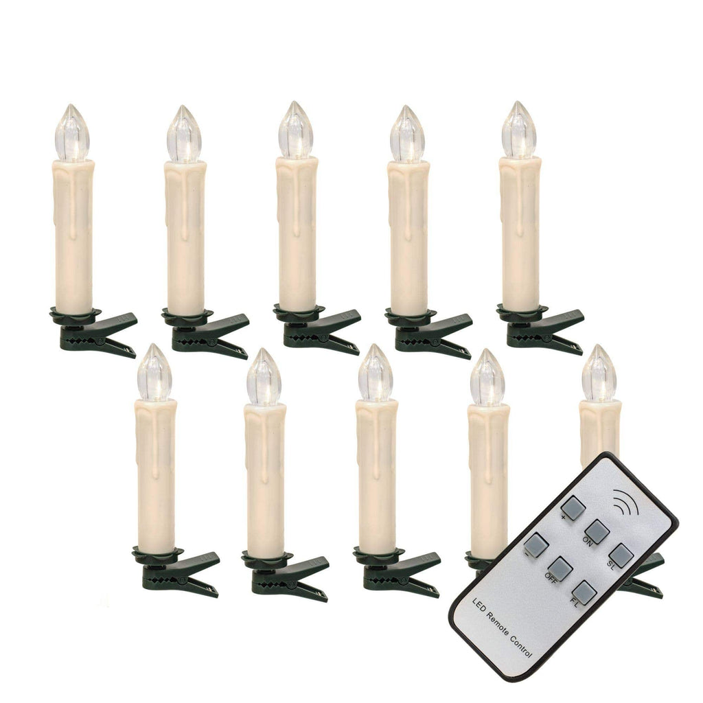 Col House Designs Col House Designs - 10/Set, Remote Clip Tapers, Ivory