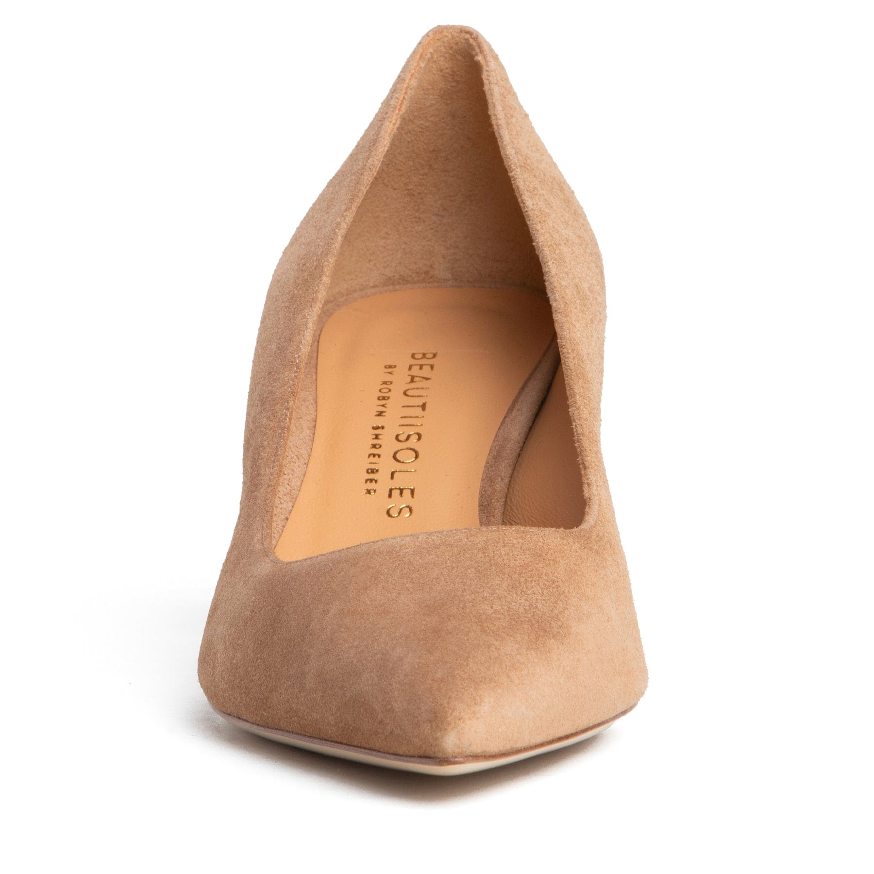 Beautiisoles Shoes Corina Camel Suede