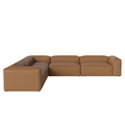 Bolia SHOP Left / Sydney Cognac Cosima Five Unit Sofa