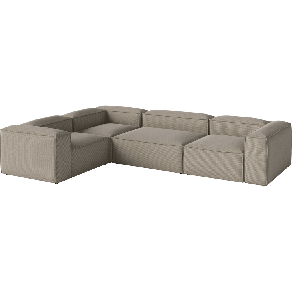 Bolia Furniture Globa - Velvet / Sand Cosima Modular Sectional - 4 Modules, 100 Depth