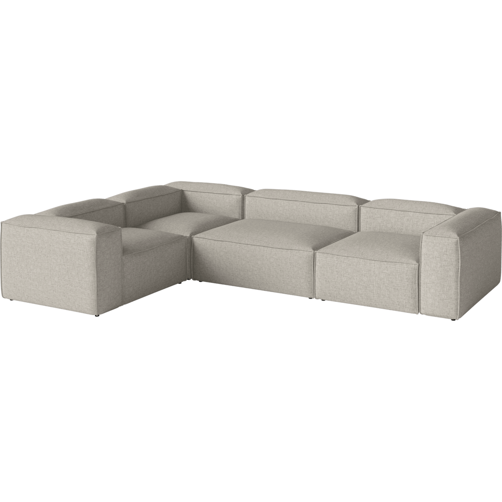 Bolia Furniture Nantes - Flat Weave / Sand Cosima Modular Sectional - 4 Modules, 100 Depth