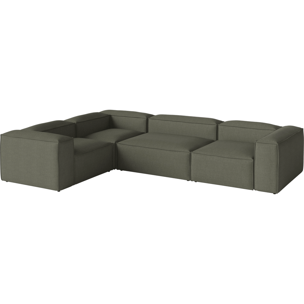 Bolia Furniture Soil - Flat Weave / Dark Green Cosima Modular Sectional - 4 Modules, 100 Depth