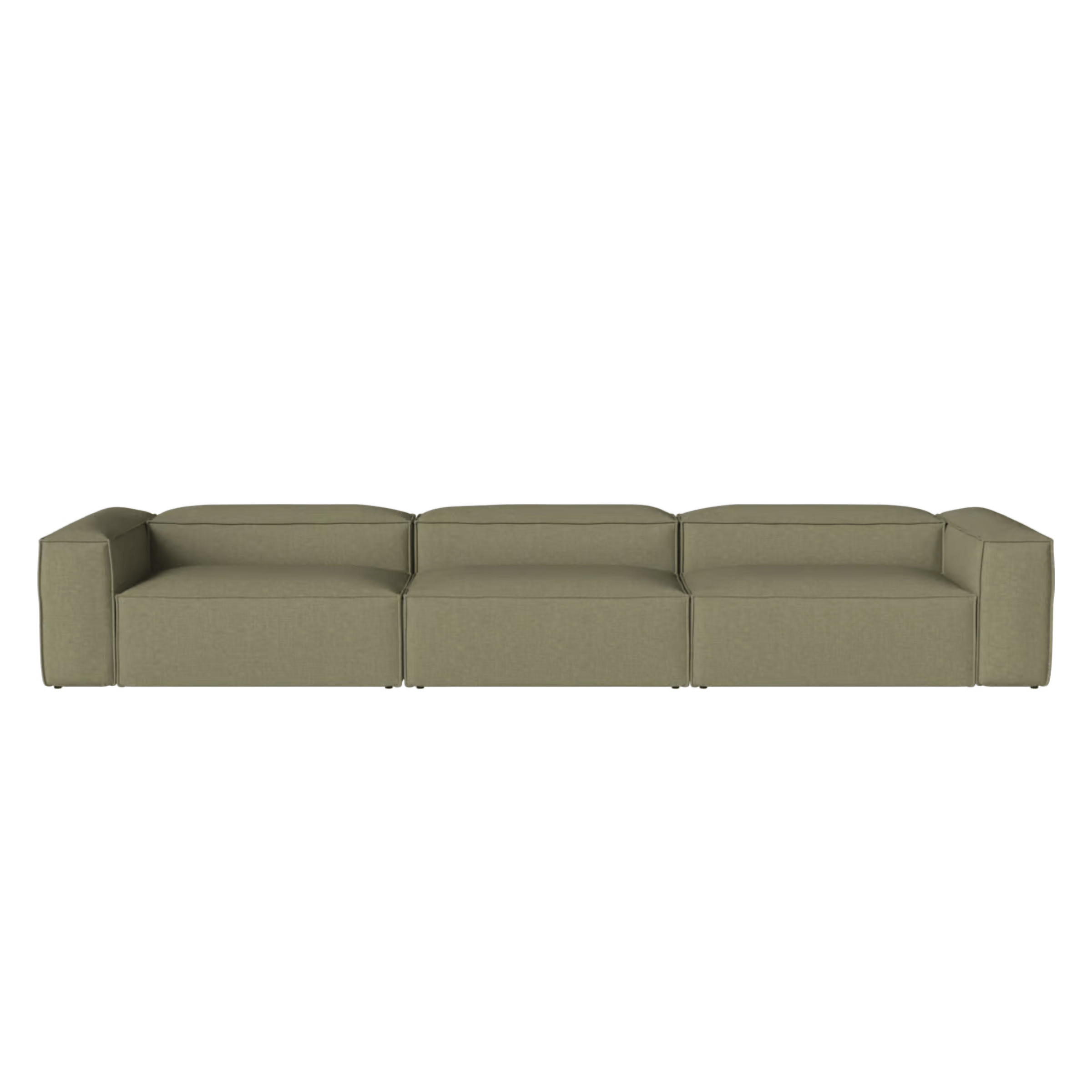 Bolia SHOP 39 inches ( 100 cm) / Big Corner / Nantes Green Cosima Three Unit Sofa