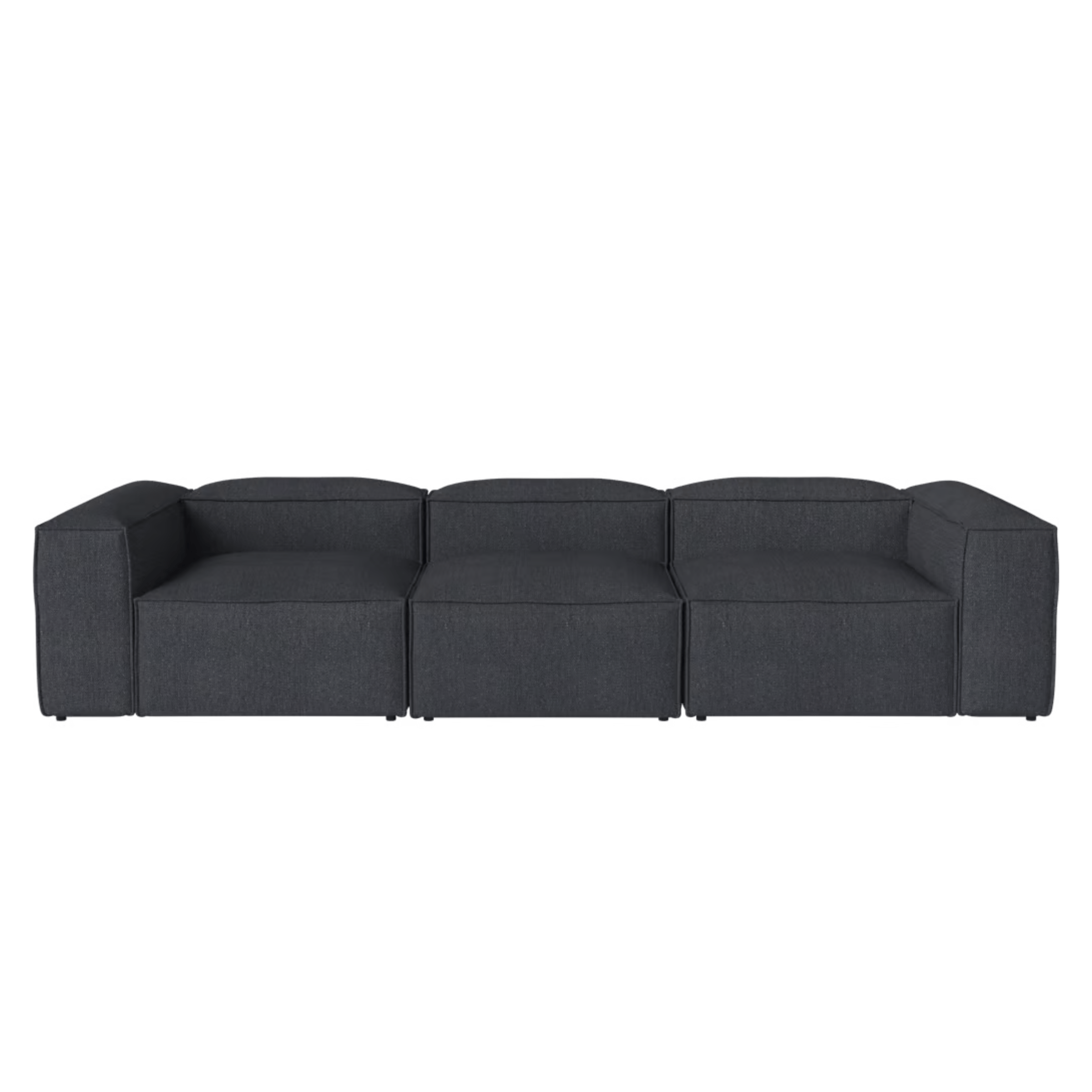 Bolia SHOP 47 Inches (120 cm) / Small Corner / Memory Blue Cosima Three Unit Sofa