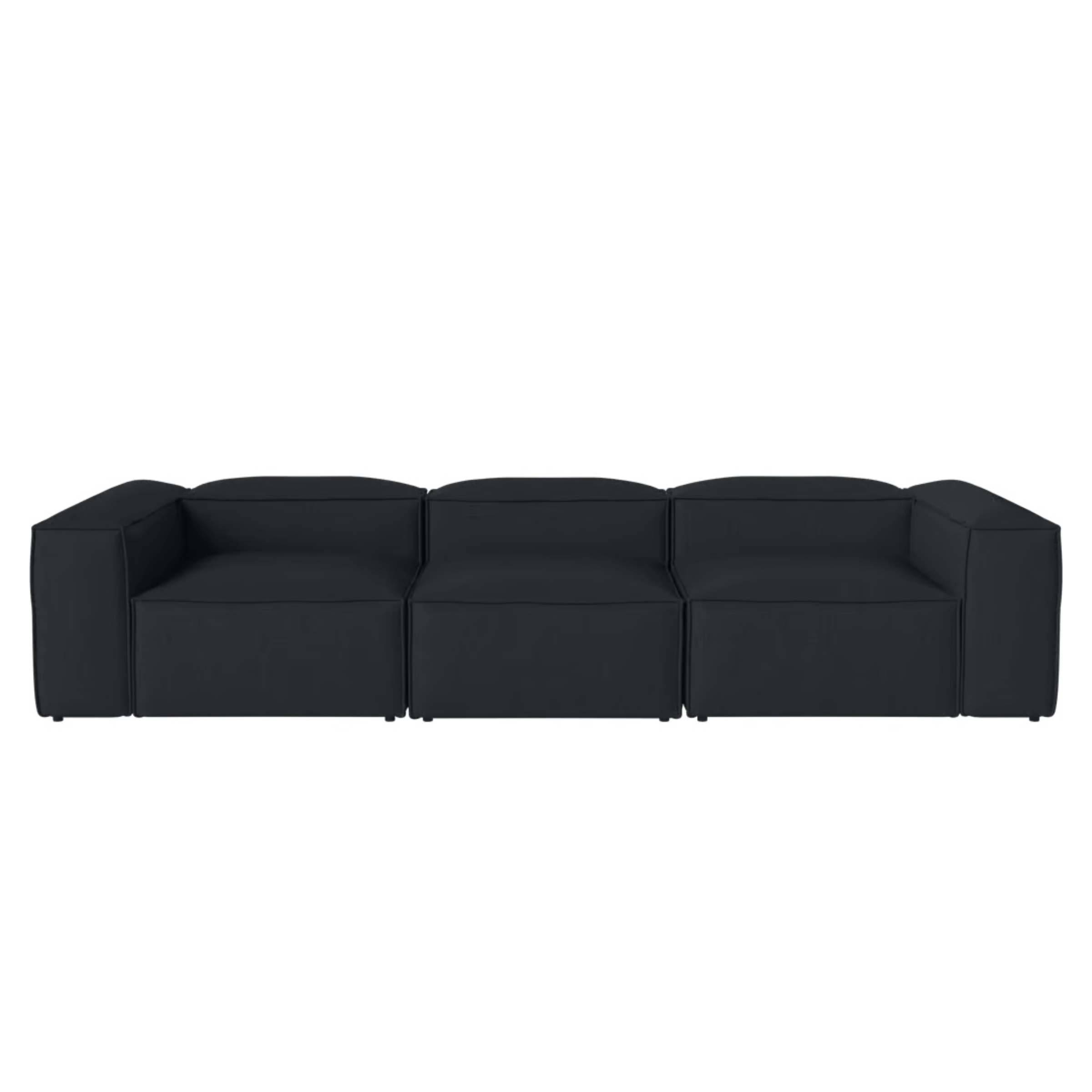 Bolia SHOP 47 Inches (120 cm) / Small Corner / Nantes Blue Cosima Three Unit Sofa