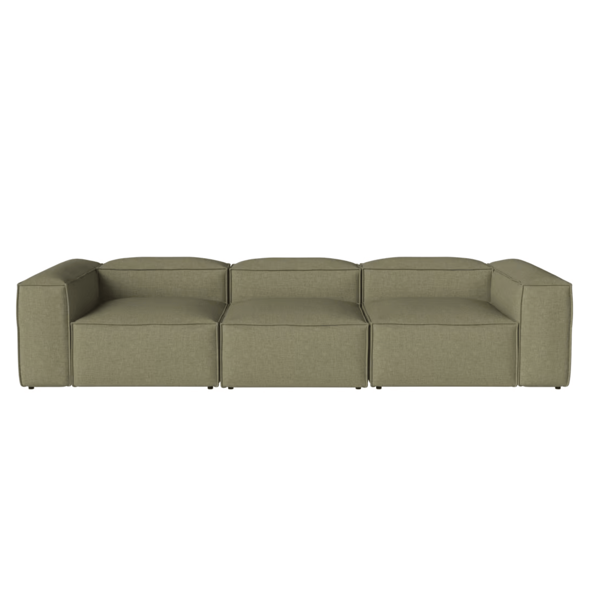 Bolia SHOP 47 Inches (120 cm) / Small Corner / Nantes Green Cosima Three Unit Sofa