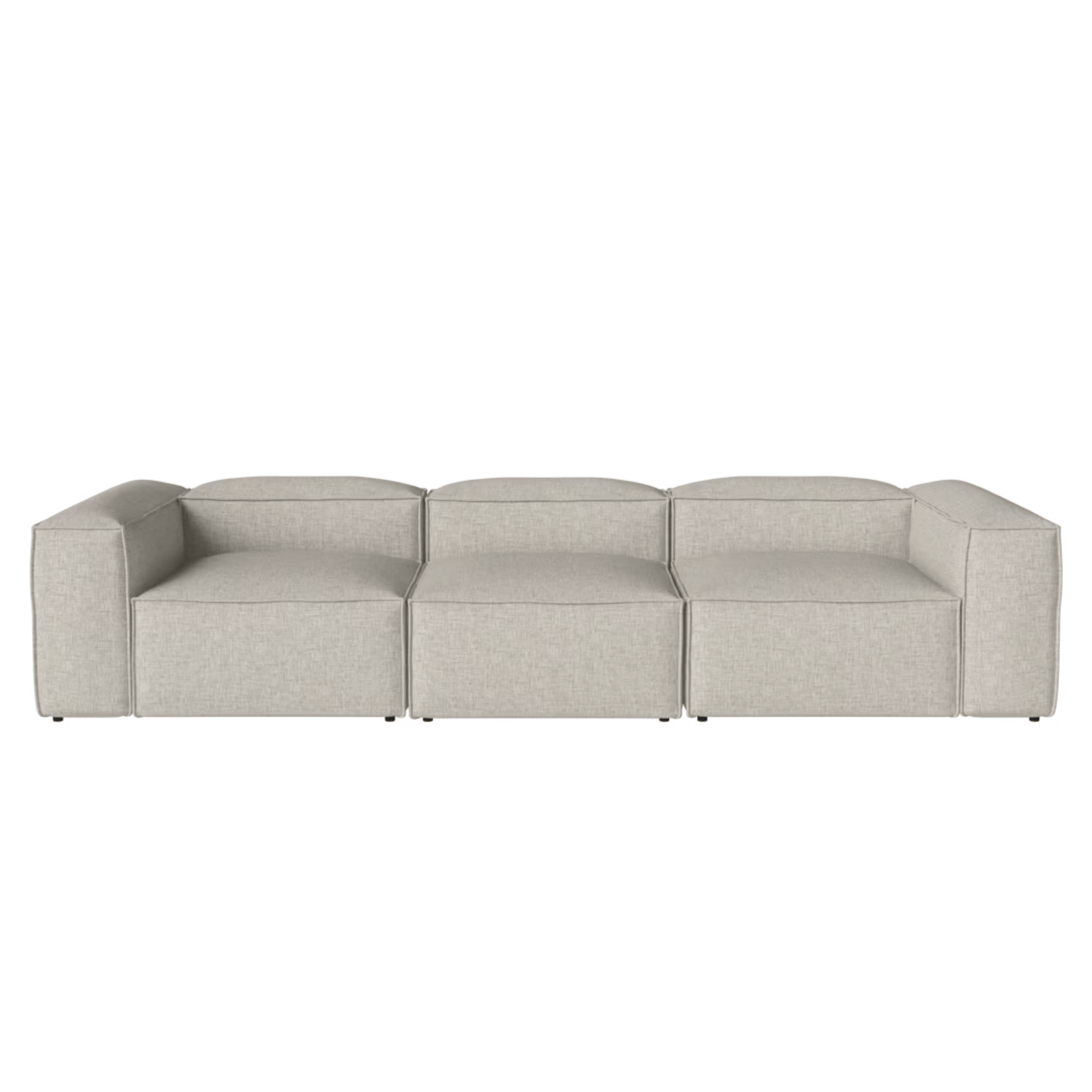 Bolia SHOP 47 Inches (120 cm) / Small Corner / Nantes Sand Cosima Three Unit Sofa
