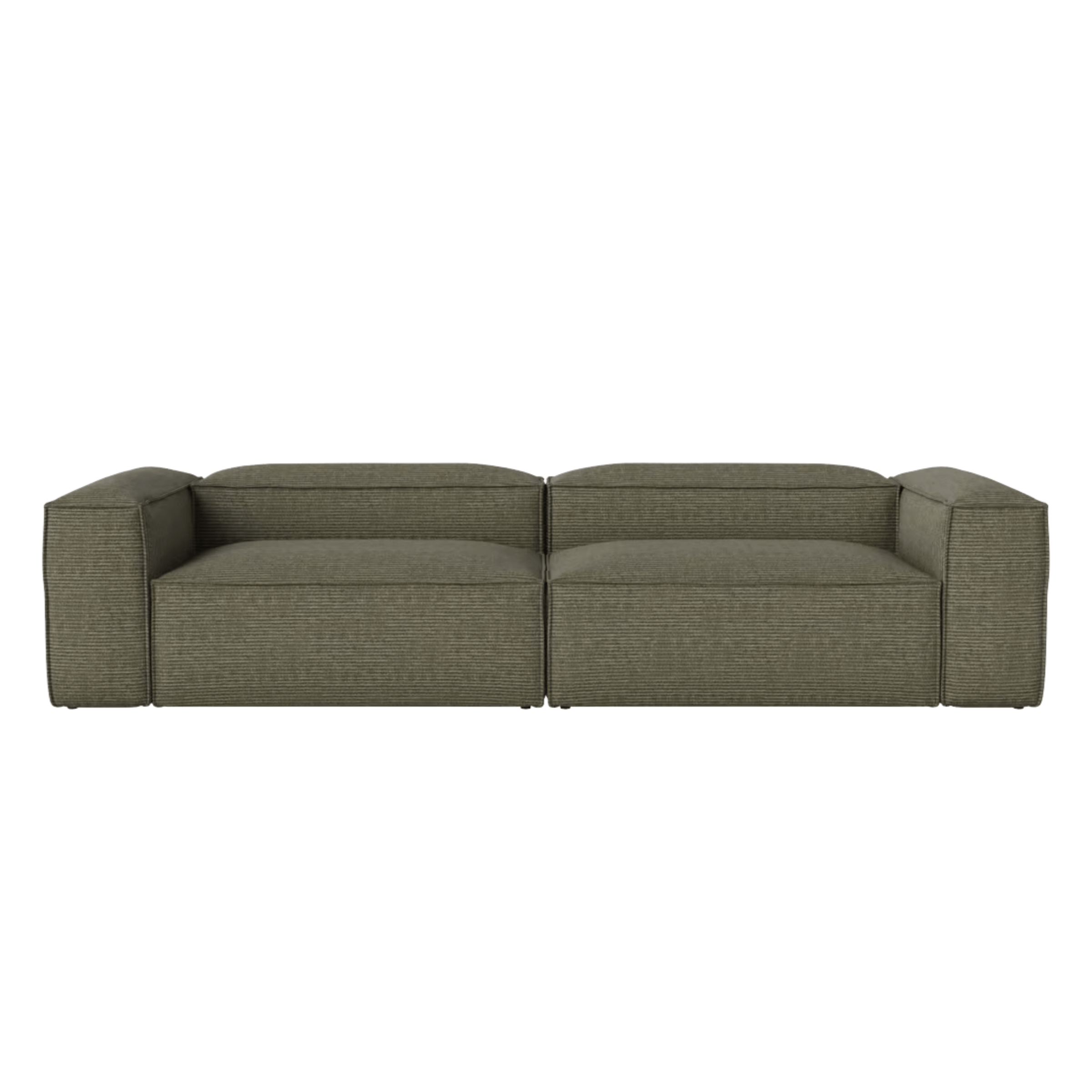 Bolia SHOP 39 inches / Large Corner / Globa Green Cosima Two Unit Sofa
