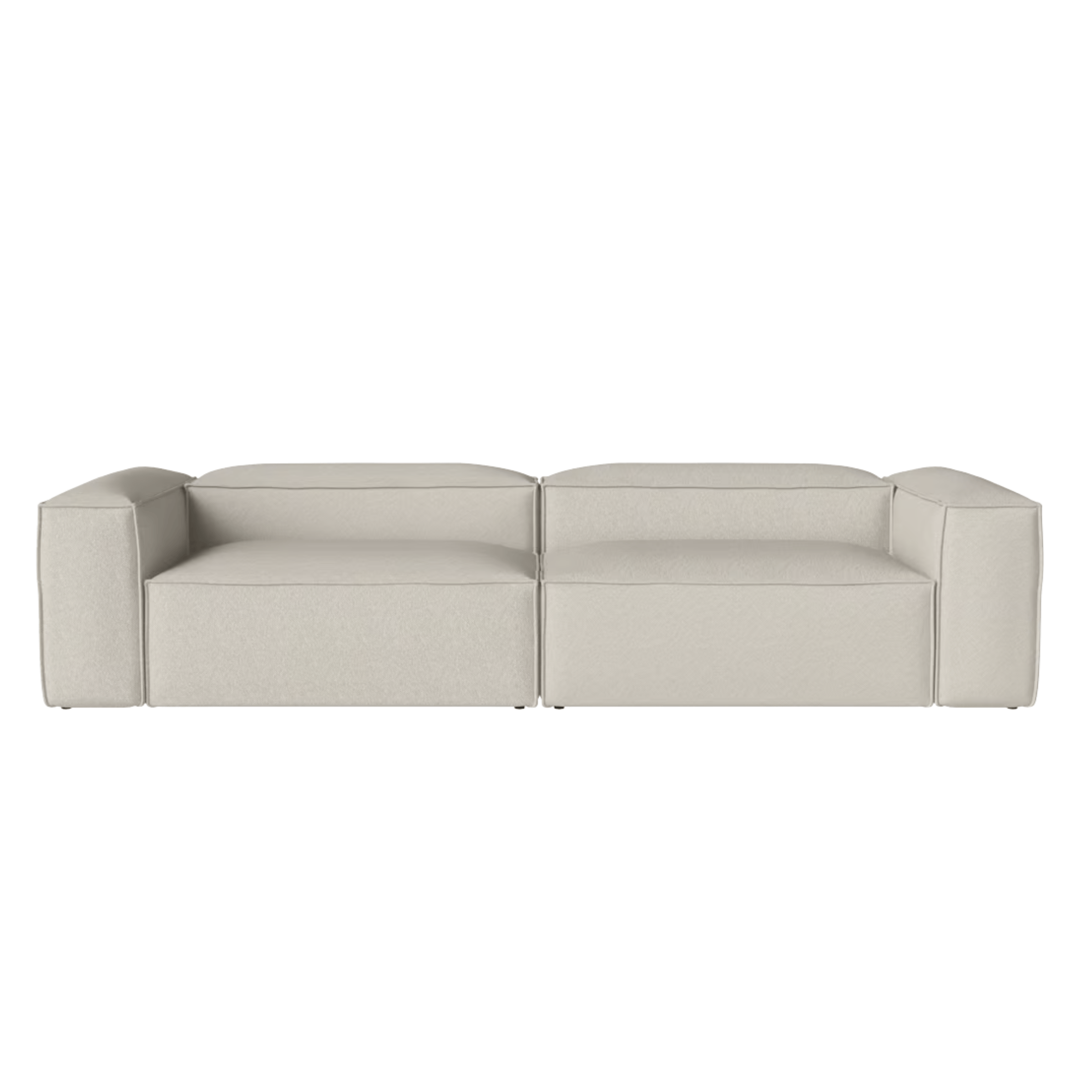Bolia SHOP 39 inches / Large Corner / Vilme Beige Cosima Two Unit Sofa
