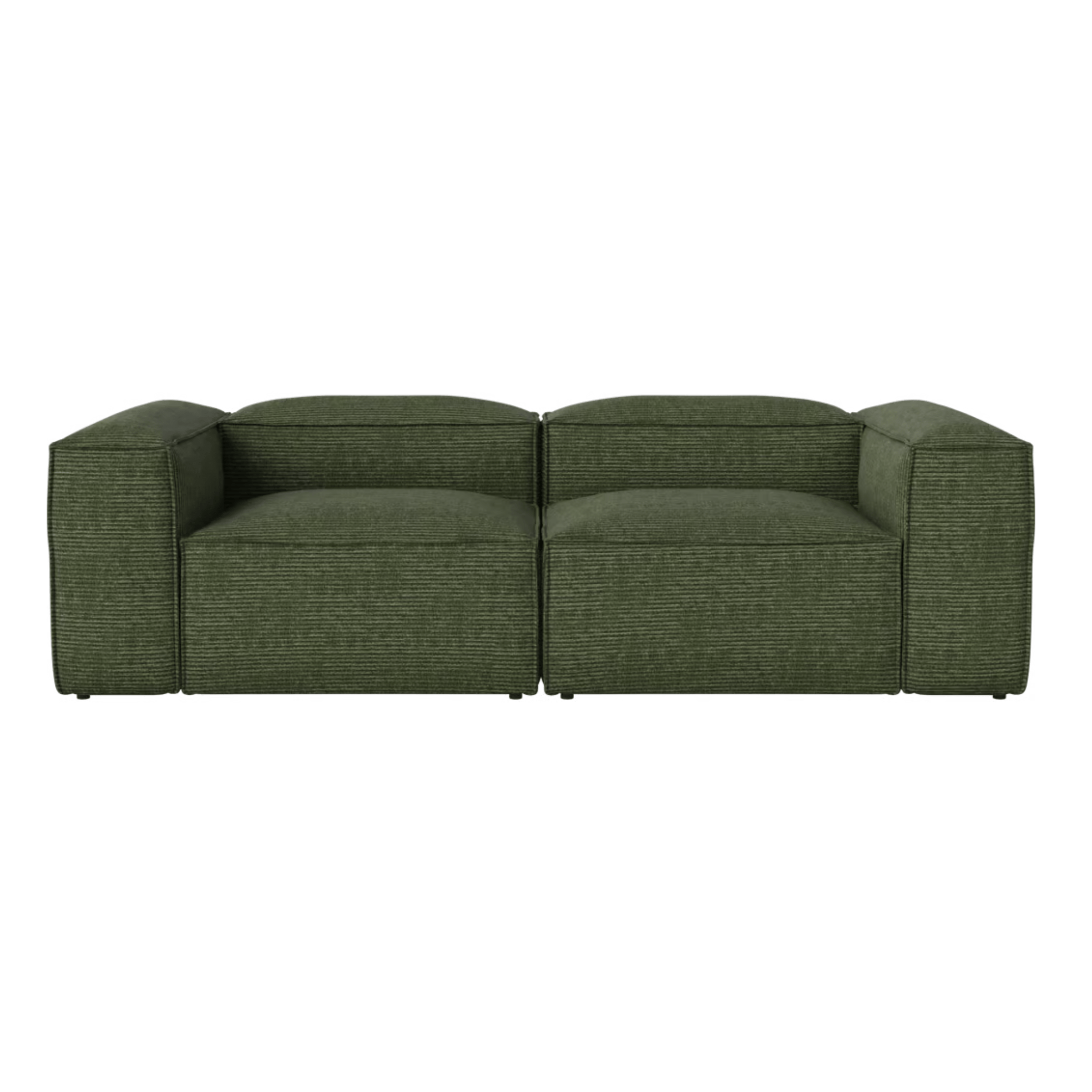 Bolia SHOP 39 inches / Small Corner / Globa Green Cosima Two Unit Sofa