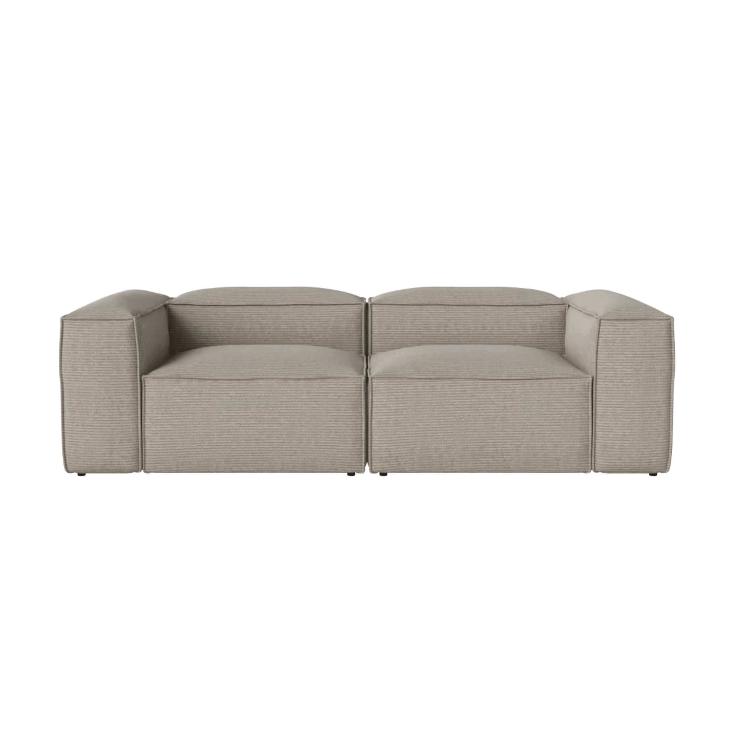 Bolia SHOP 39 inches / Small Corner / Globa Sand Cosima Two Unit Sofa