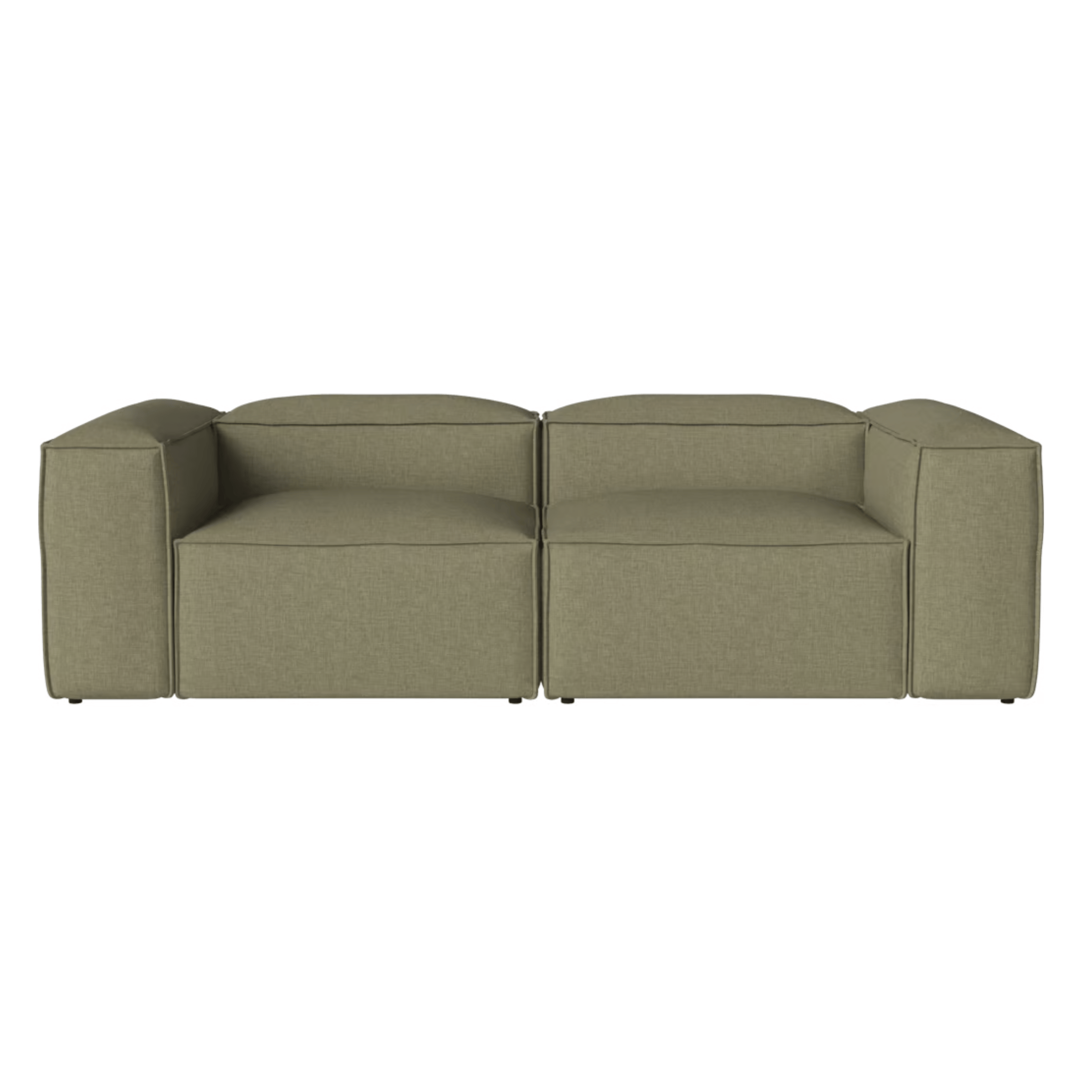 Bolia SHOP 39 inches / Small Corner / Nantas Green Cosima Two Unit Sofa