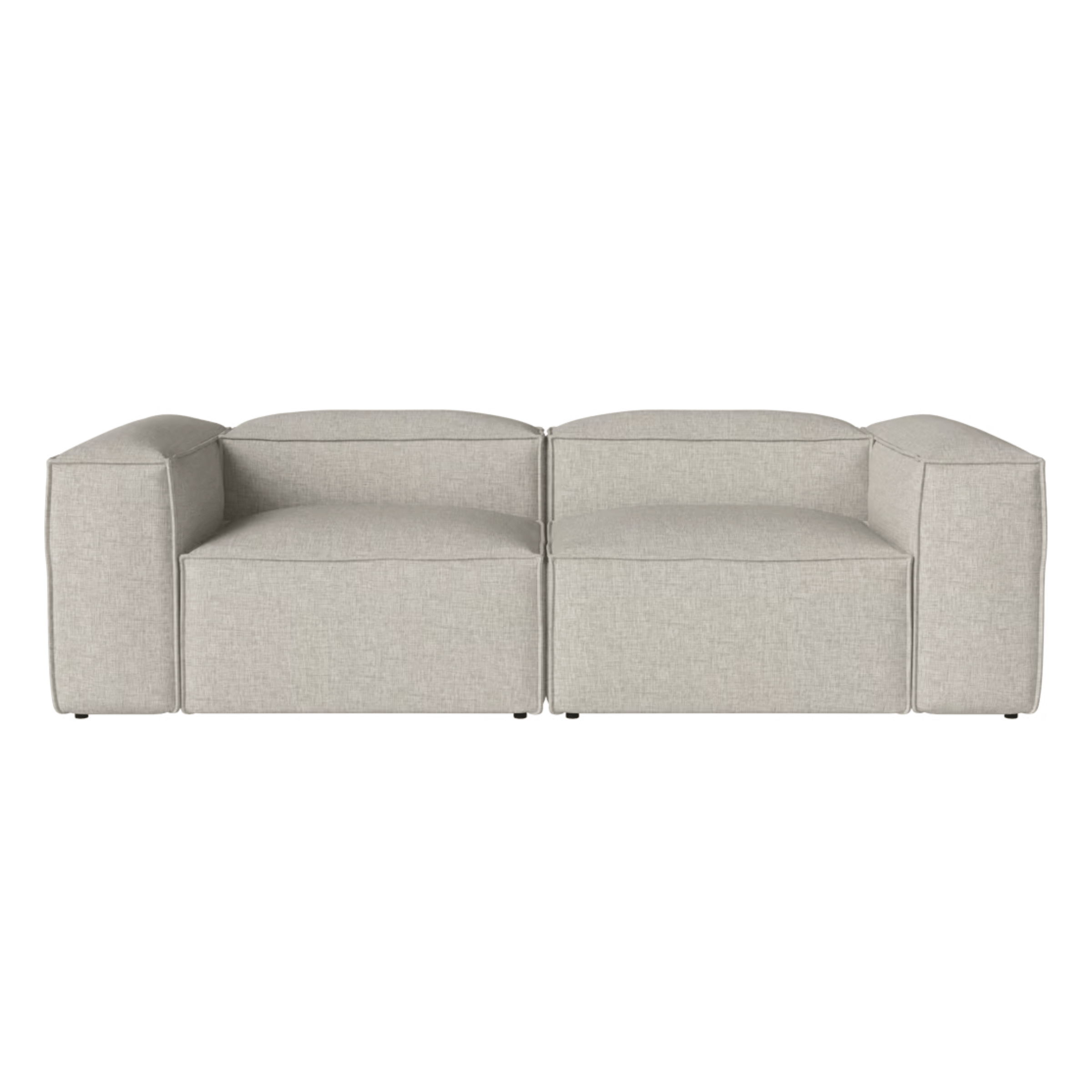Bolia SHOP 39 inches / Small Corner / Nantes Sand Cosima Two Unit Sofa