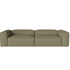 Bolia SHOP 47 inches / Large Corner / Nantas Green Cosima Two Unit Sofa