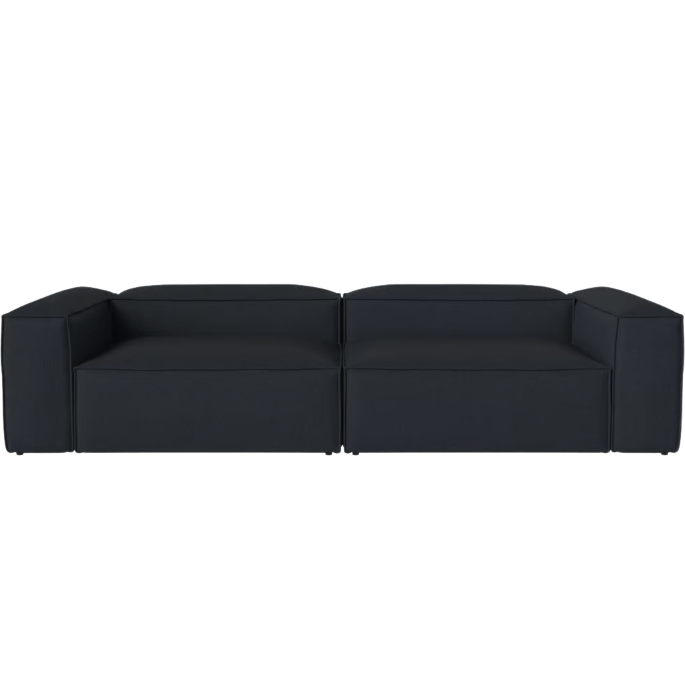 Bolia SHOP 47 inches / Large Corner / Nantes Blue Cosima Two Unit Sofa