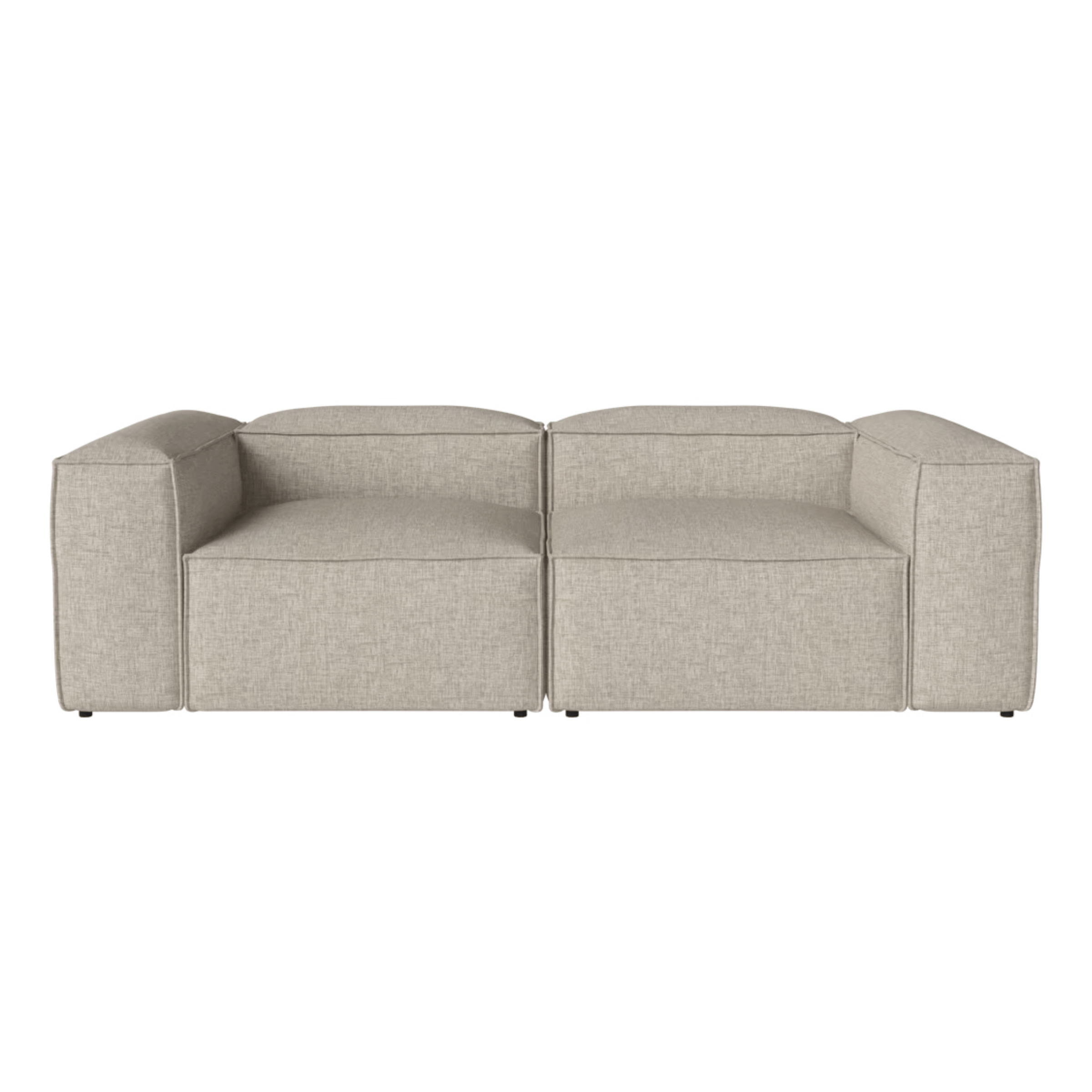 Bolia SHOP 47 inches / Small Corner / Nantes Beige Cosima Two Unit Sofa