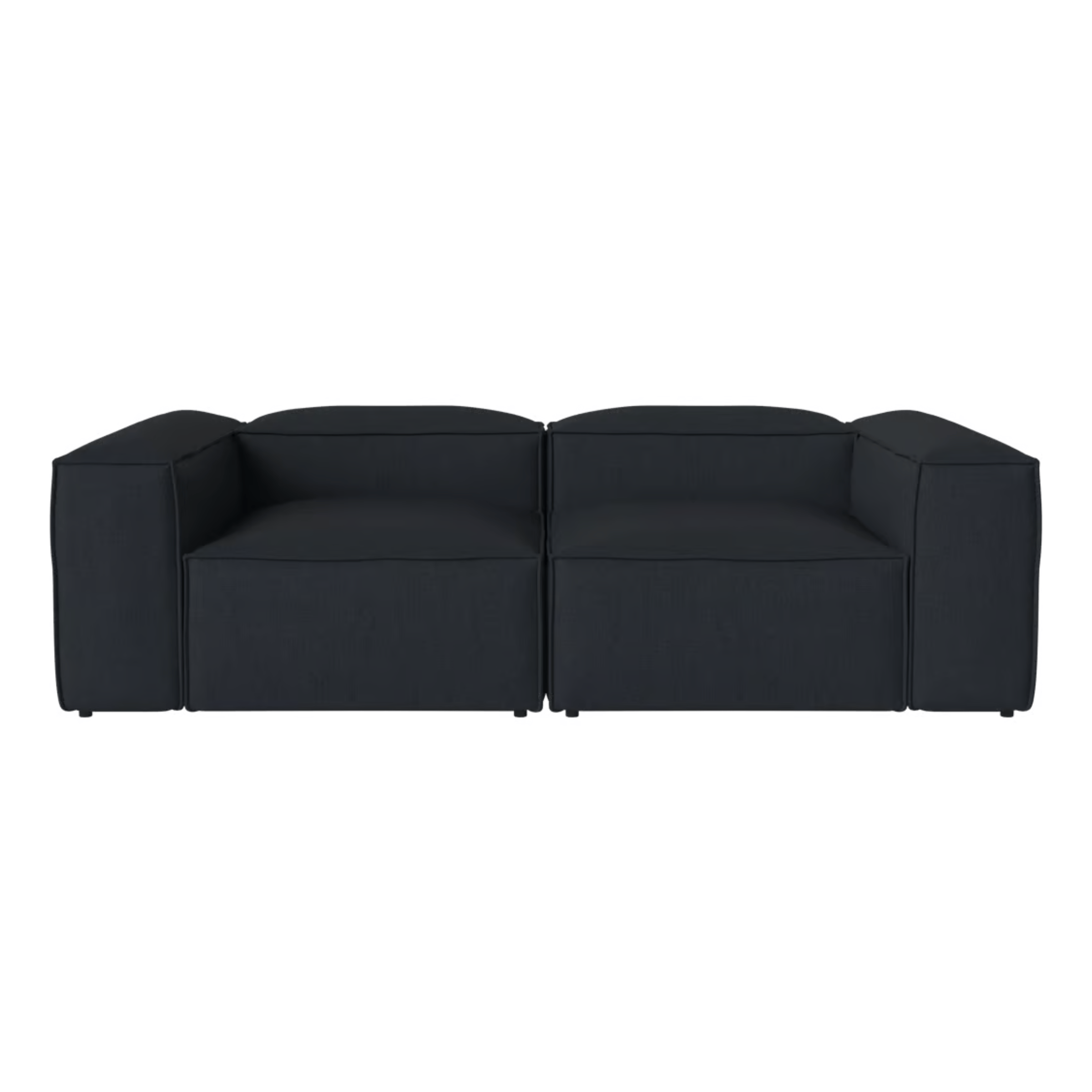 Bolia SHOP 47 inches / Small Corner / Nantes Blue Cosima Two Unit Sofa