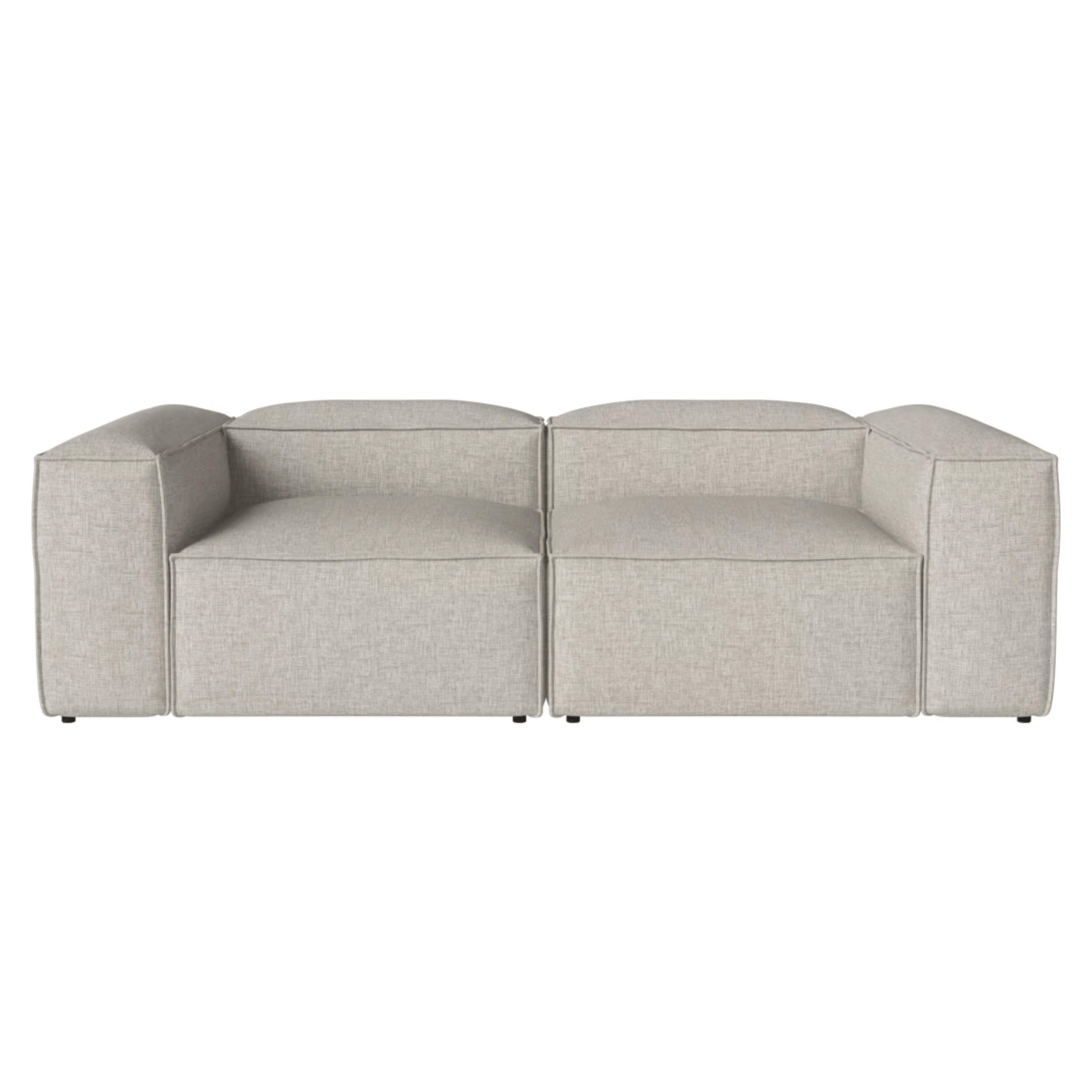 Bolia SHOP 47 inches / Small Corner / Nantes Sand Cosima Two Unit Sofa