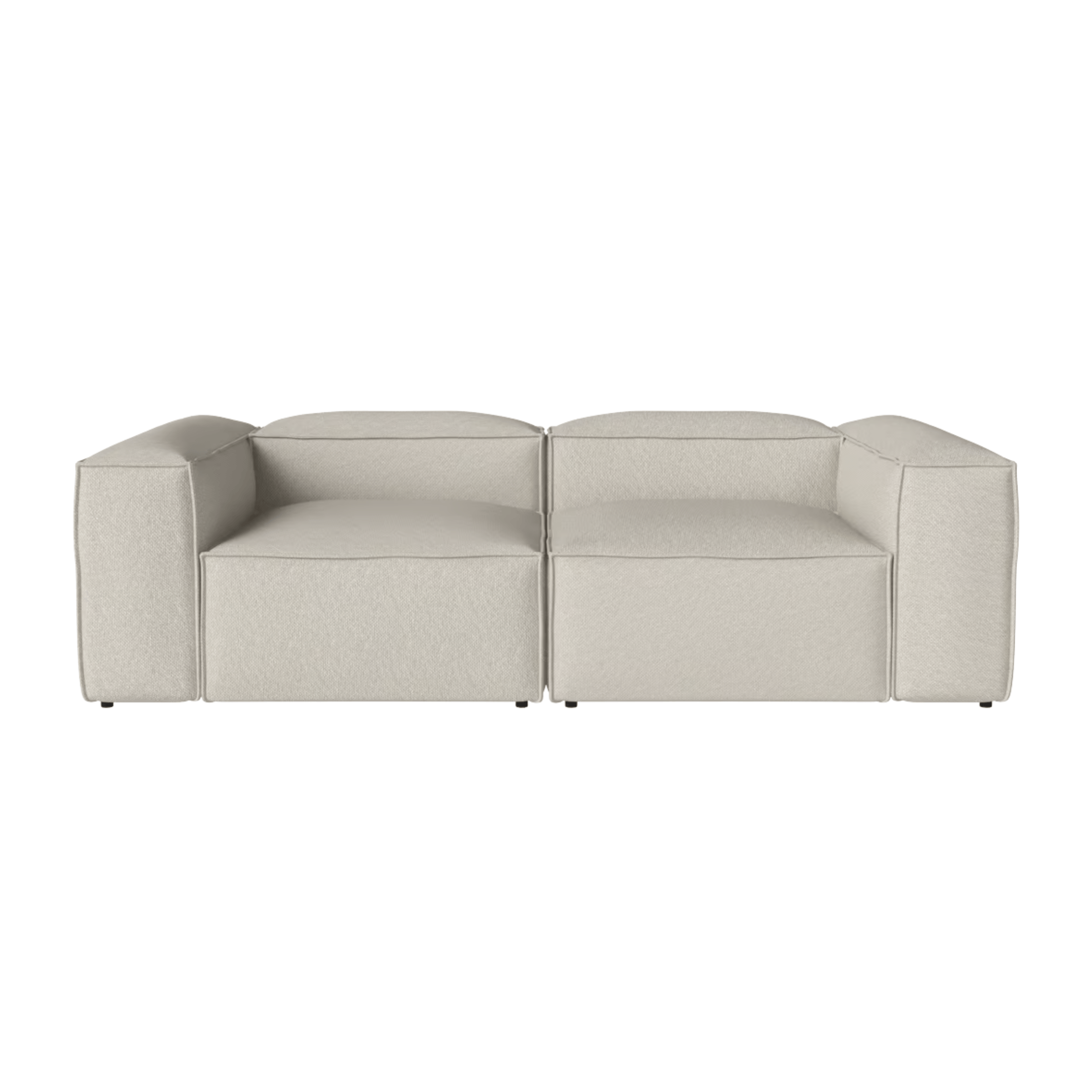 Bolia SHOP 47 inches / Small Corner / Vilme Beige Cosima Two Unit Sofa
