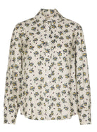 Diega Clothing Ecru / X-Small Costelina Printed Shirt