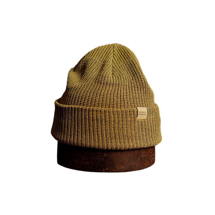Bradley Mountain Hat Dijon Cotton Watch Cap