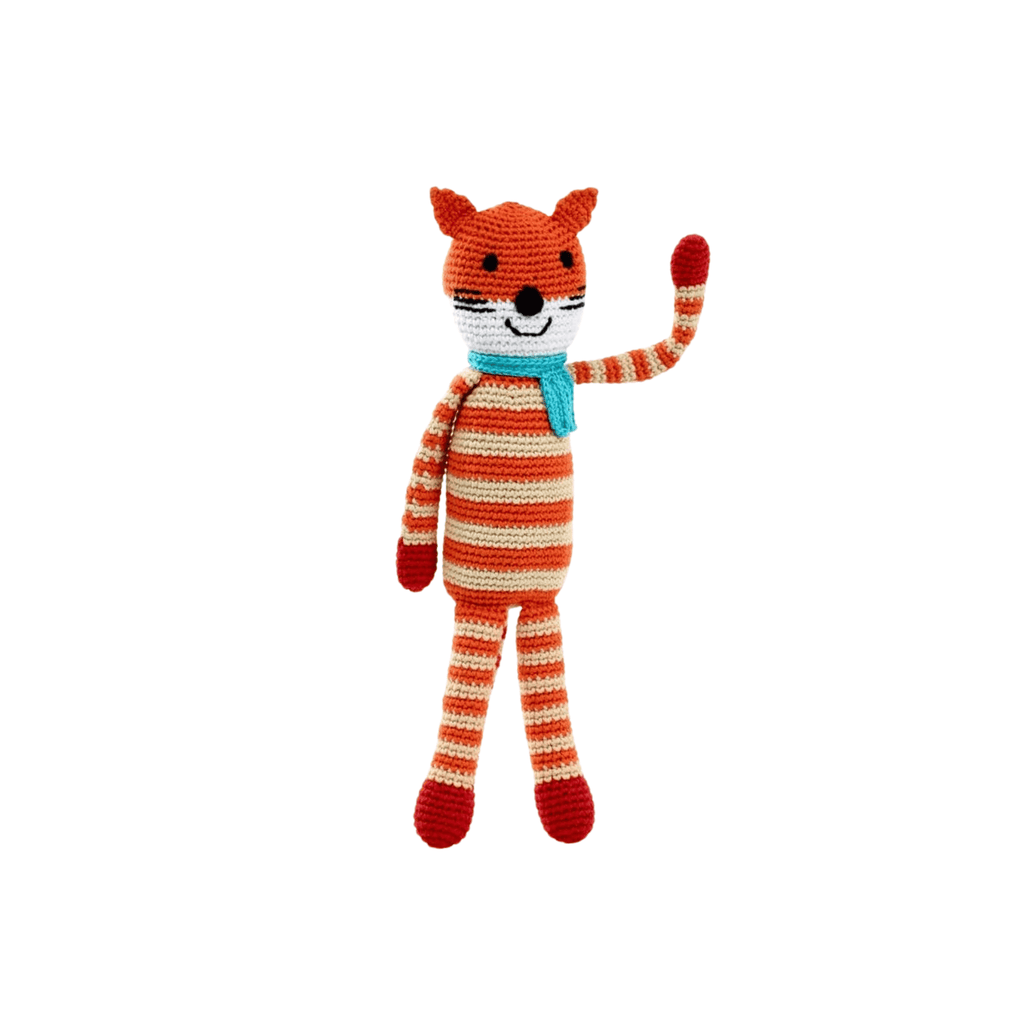 Pebble Toy Crochet Fox Plush