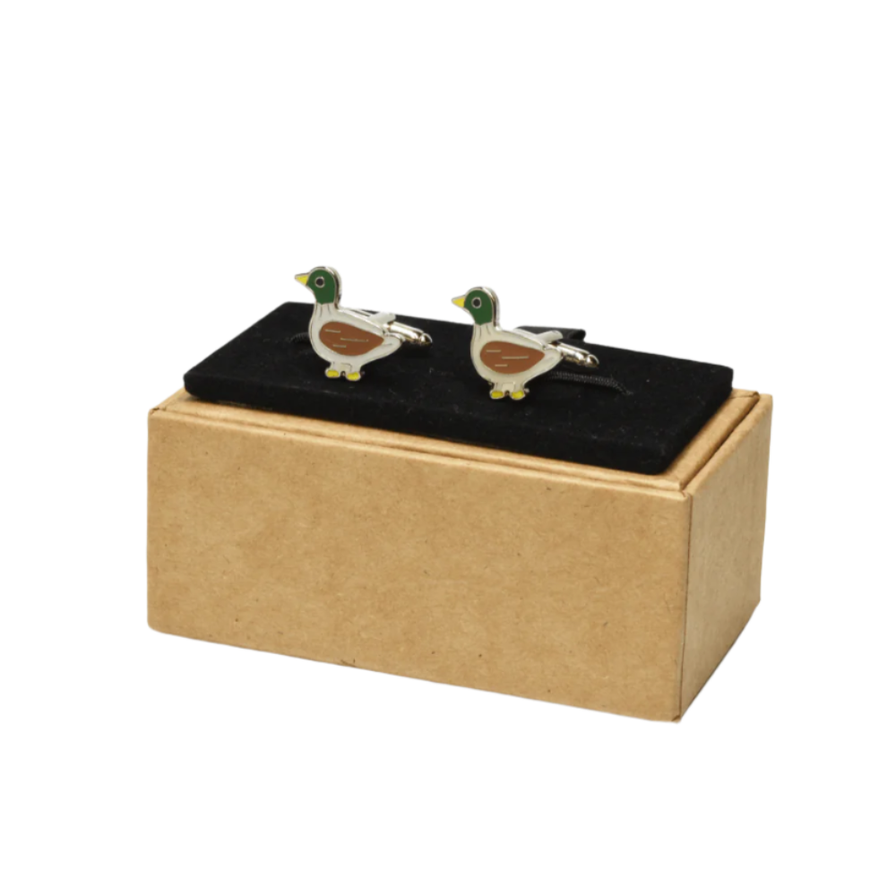 Curated Basics Curated Basics - Mallard Duck Cufflinks
