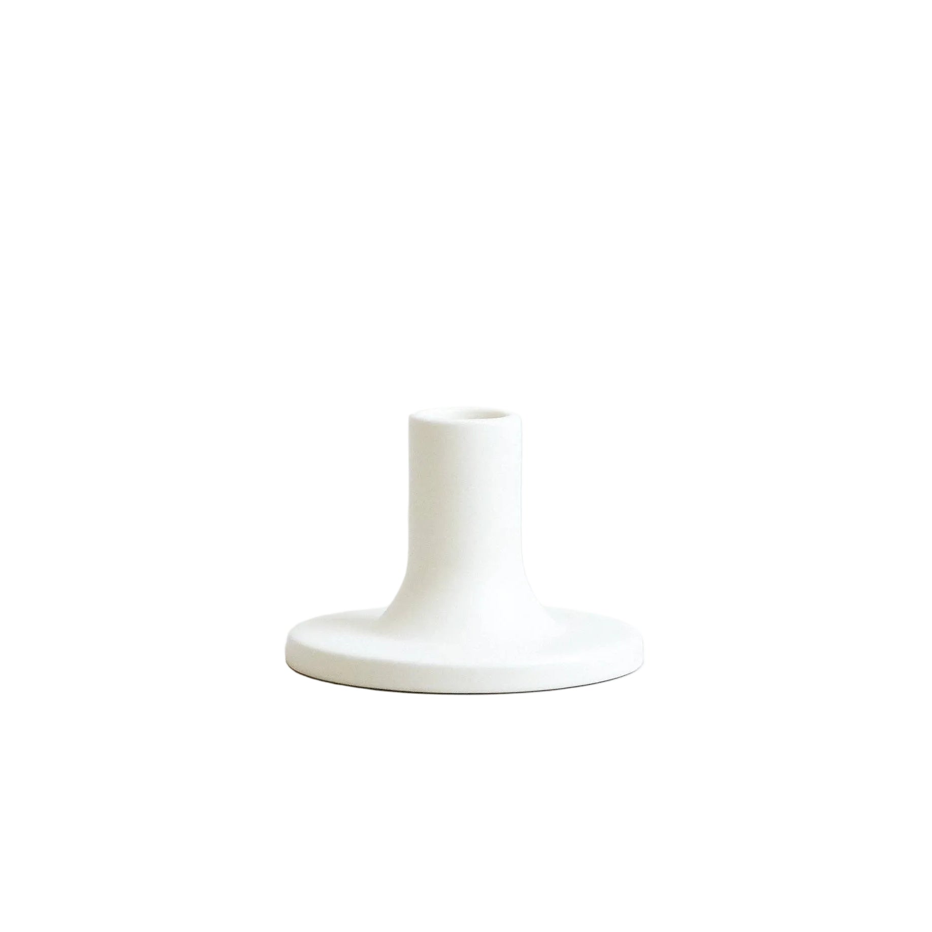 The Floral Society Candle Holders Matte White / Medium Daily Taper Holder, Various Colors