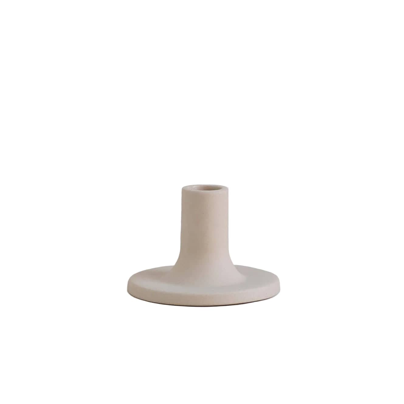The Floral Society Candle Holders Sand / Medium Daily Taper Holder, Various Colors