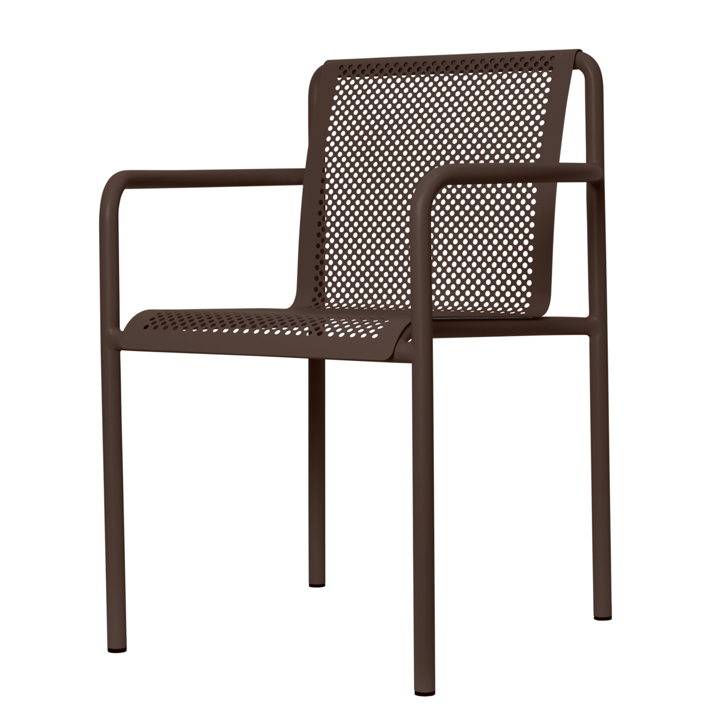 Ferm Living Outdoor Armchair / Dark Chocolate Dapple Chair