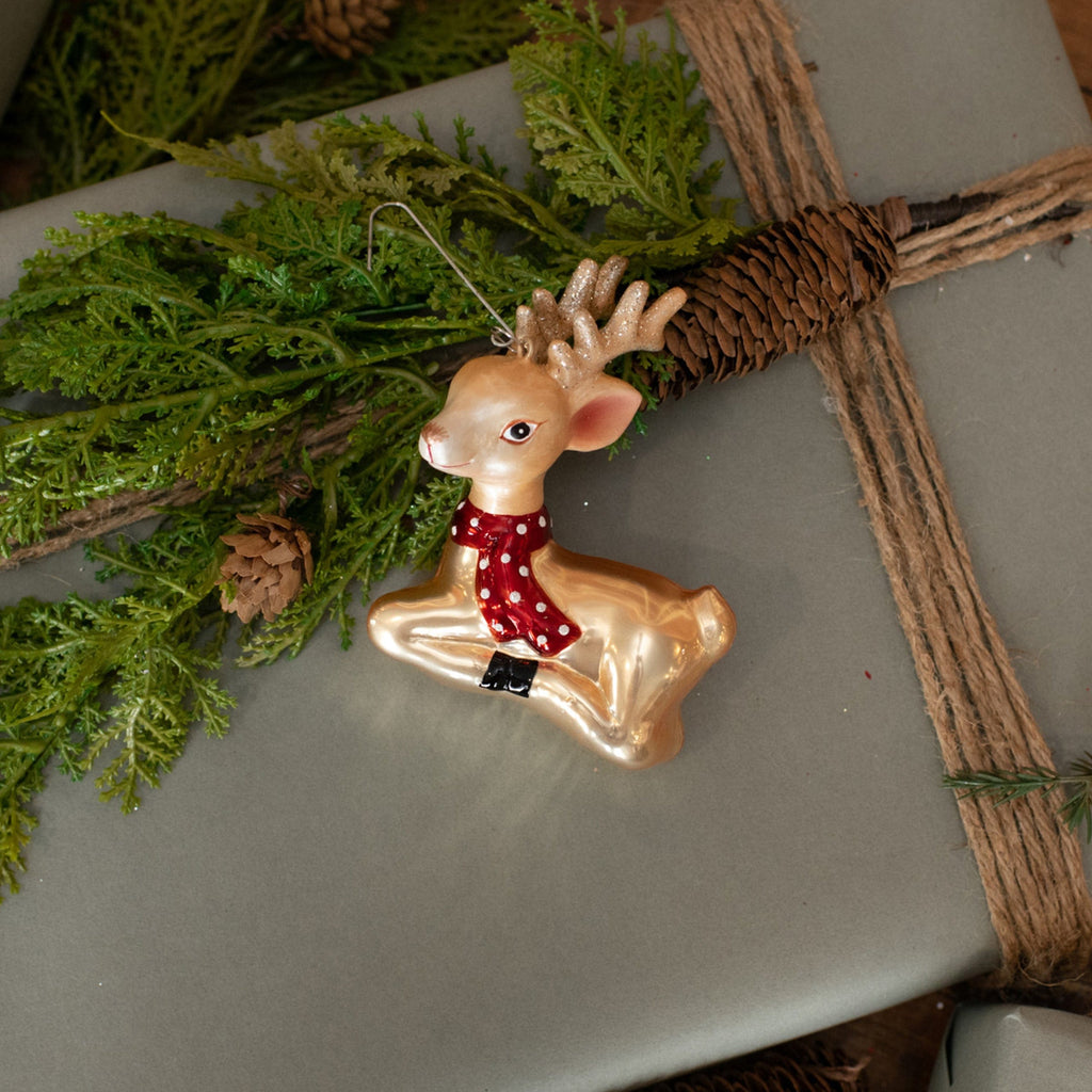 Ragon House Holiday Ornaments Deer Ornament