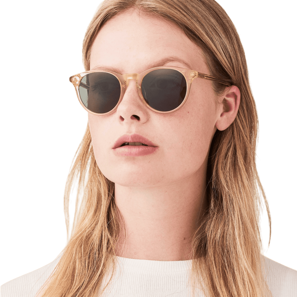 MessyWeekend Copenhagen Accessory Depp Champagne Sunglasses