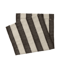 Ferm Living SHOP Black + White Stripe Desert Lounge Seat
