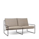 Ferm Living Outdoor 2-Seater / Dolce Dark Sand Desert Outdoor Sofa