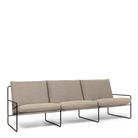 Ferm Living Outdoor 3-Seater / Dolce Dark Sand Desert Outdoor Sofa