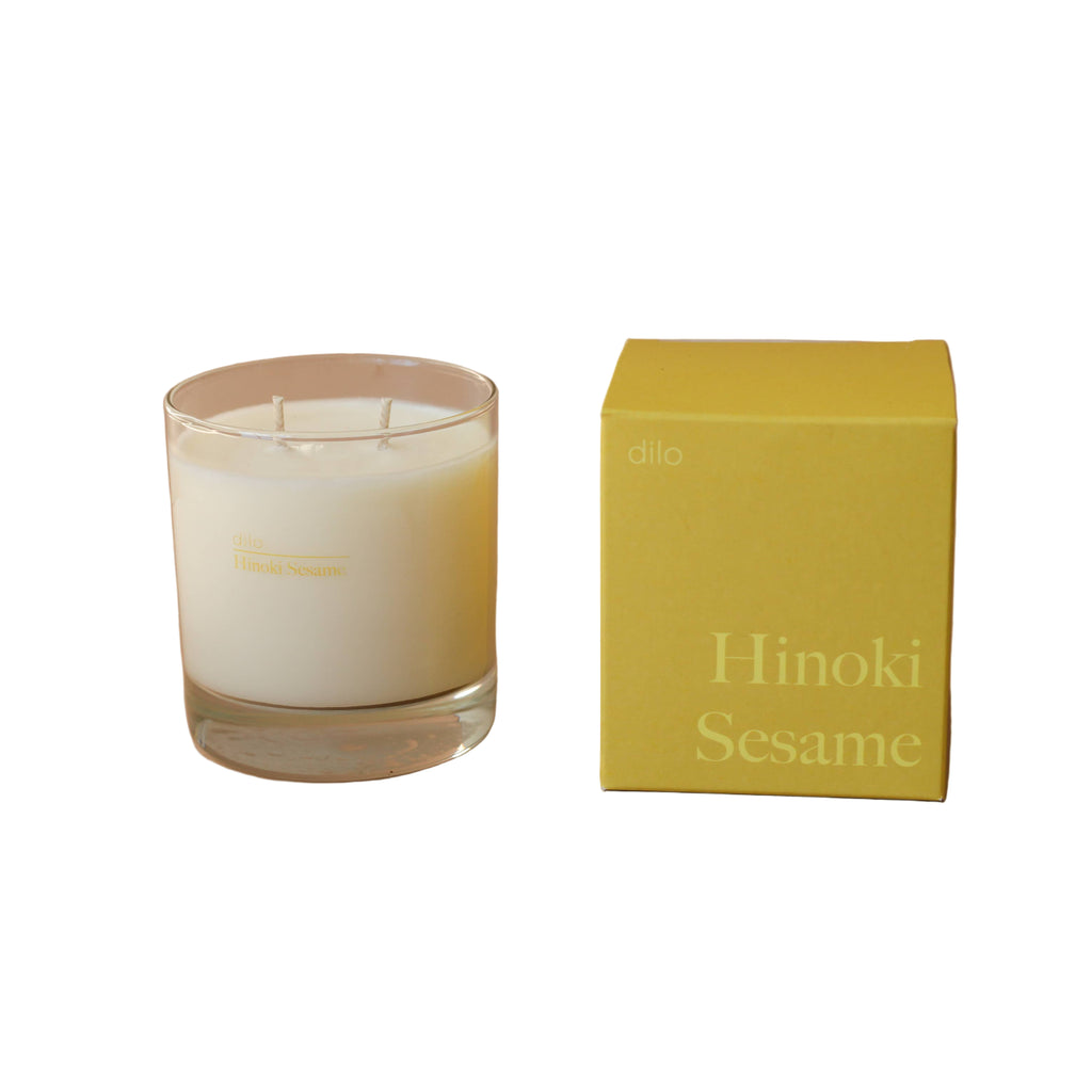 dilo dilo - HINOKI SESAME CANDLE