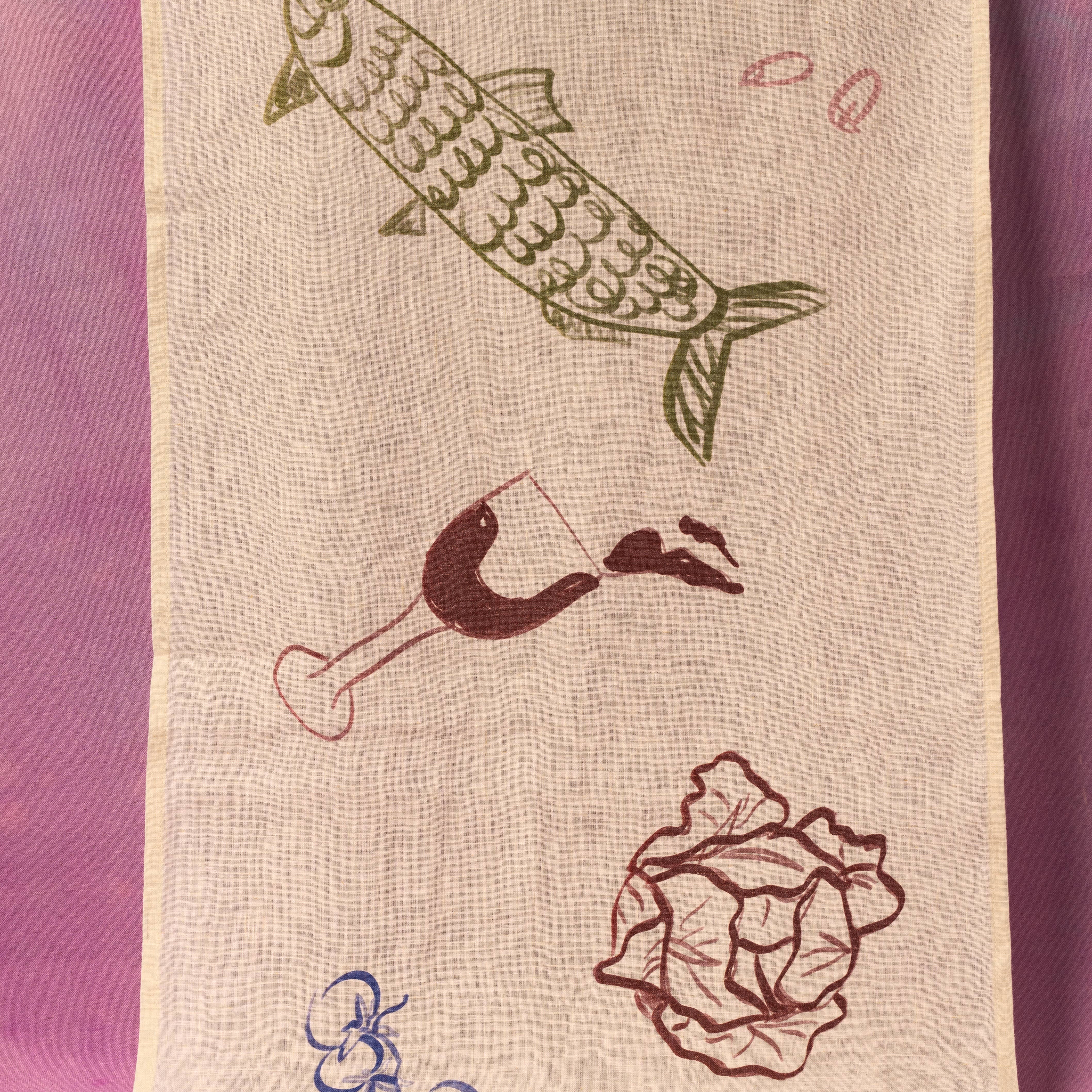 MÆGEN SHOP "Dinner" Printed Table Runner
