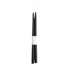 The Floral Society Candle 12" Dipped Taper Candles, Smoke (Various Sizes)