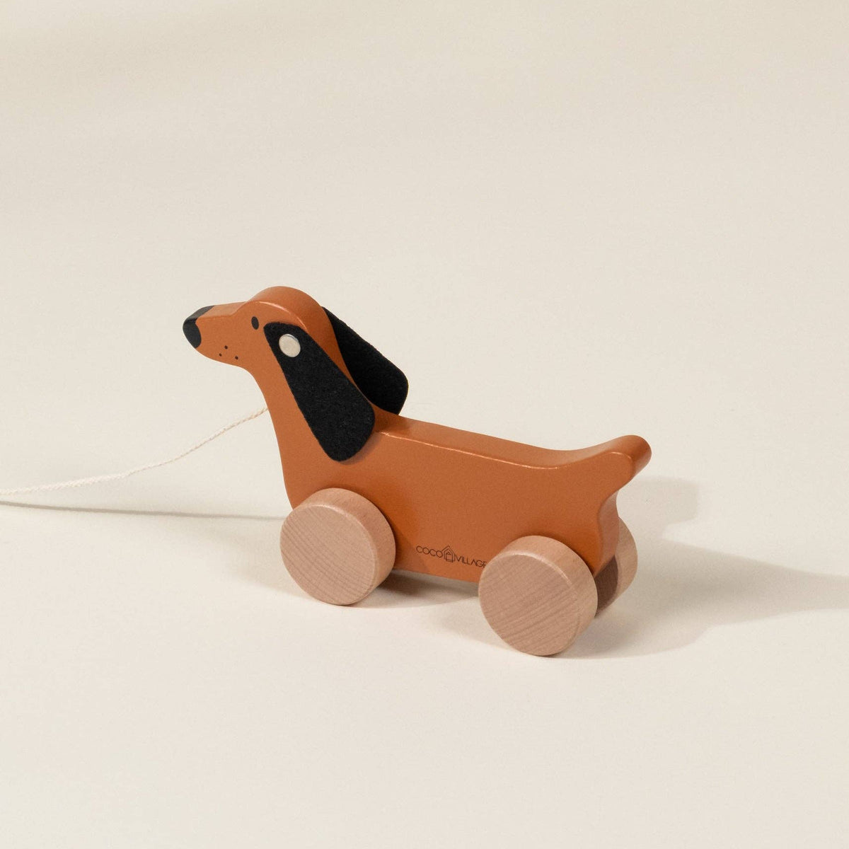 Coco Village Toy Dog Pull Toy