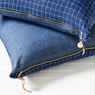 Celina Mancurti, LLC SHOP 20x20 Double-Sided Plaid & Stripe Linen Pillow