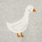 Viverano Organics SHOP Duck Jacquard Knit Baby Blanket