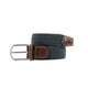 Billybelt Accessory Size 0 (27"-31") / Flannel Grey Elastic Woven Belt