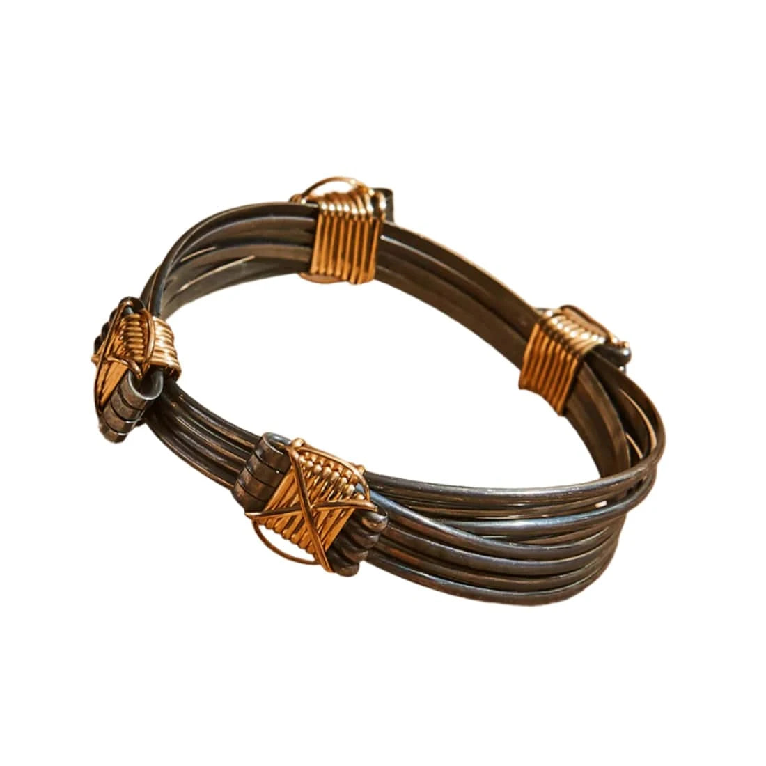 Asher + Rye Jewelry Patina Elephant Hair Bracelets Four Strand