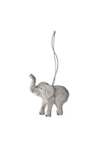 Fog Linen Work SHOP Elephant Paper Mache Ornament